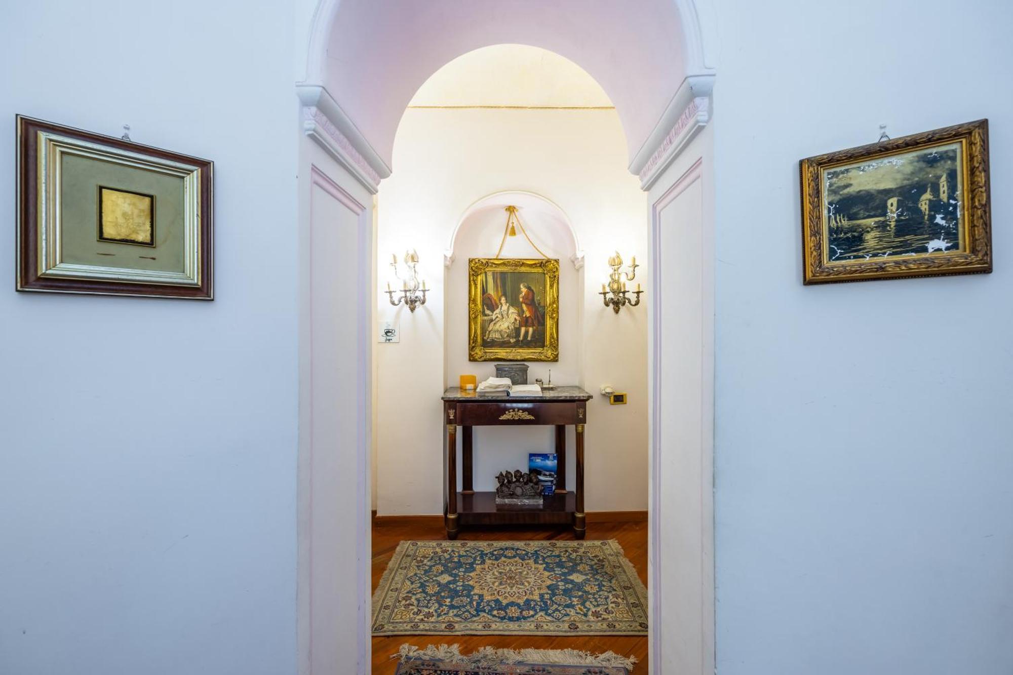 לינה וארוחת בוקר La Casa Di Bruno Napoli מראה חיצוני תמונה